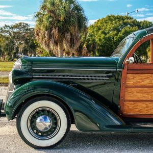 1936 Dodge Westchester Woody Wagon Cantrell Body