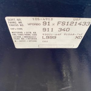 1985 Porsche 911 Carrera