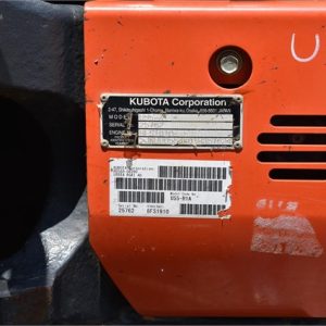 2016 Kubota U55-4 Mini Excavator