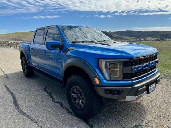 2021 Ford F-150 Raptor Velocity Blue